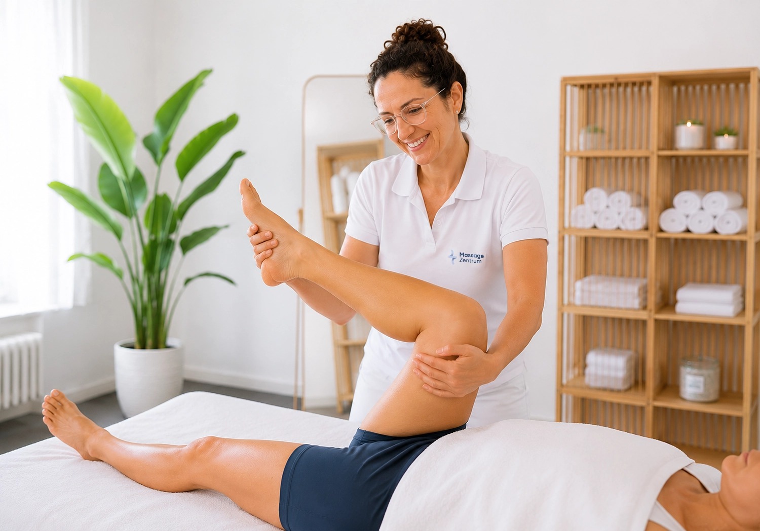 Behandlung für mehr Bewegungsfreiheit im Massage Zentrum Suhr