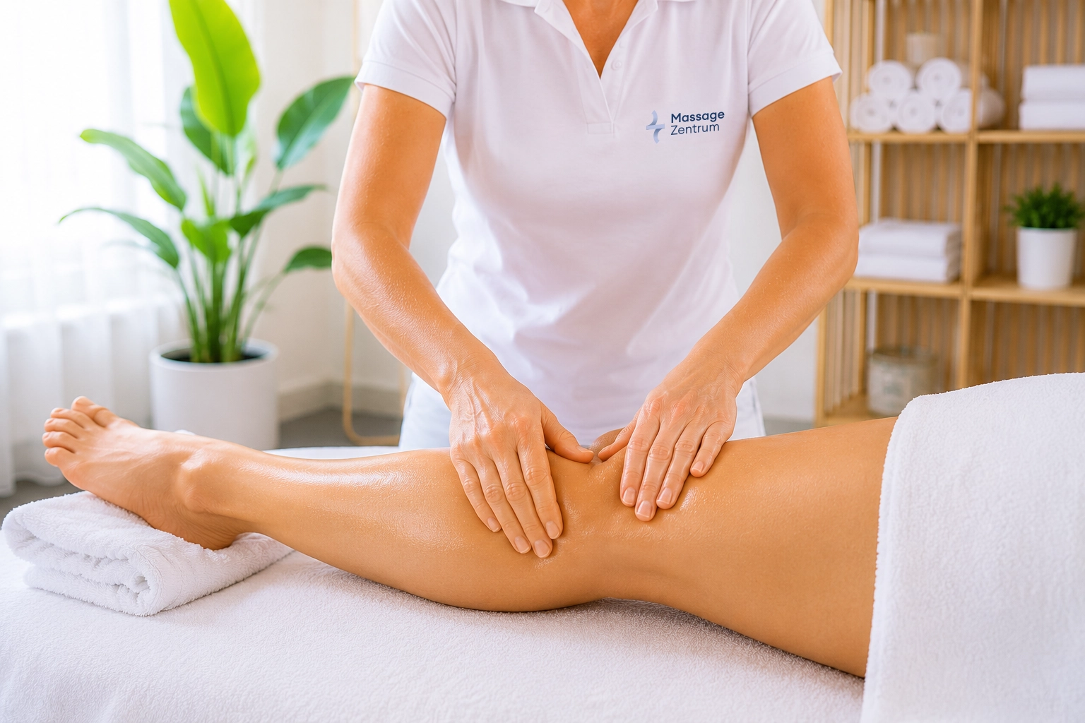 Sanfte Entlastung bei Schwellung im Massage Zentrum Suhr