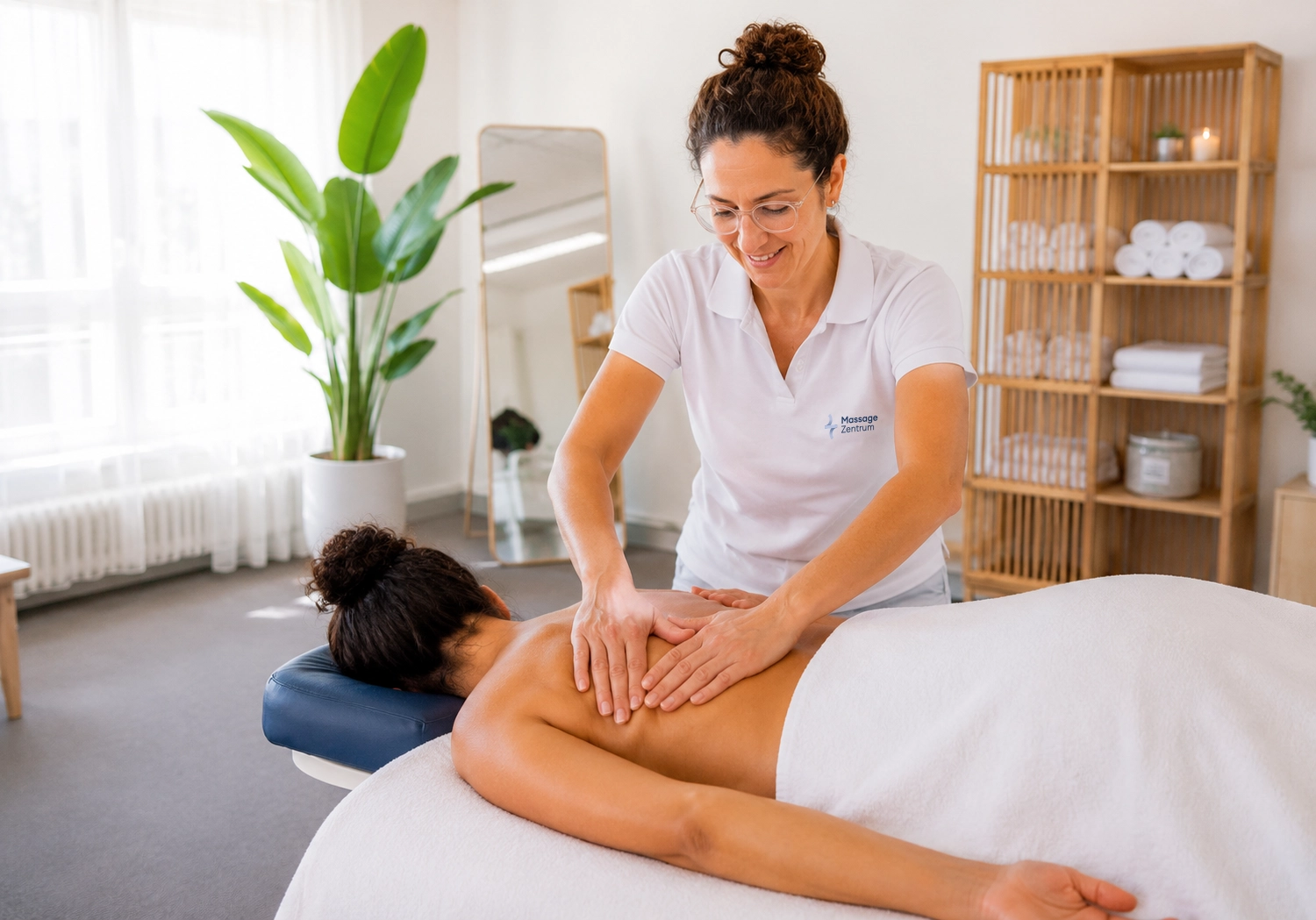 Gezielte Behandlung bei Rückenschmerzen im Massage Zentrum Suhr